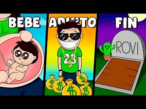 SIMULADOR de FETO a VIEJO (Roblox Grow Up Simulator) | Rovi23