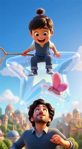 ​"Gece Topladığımız Yıldız Sabah Dev Bir Balon Oldu! ✨🎈" #shorts #trend #viral #funny