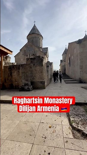Haghartsin Monastery 🇦🇲 | Hidden Gem in Armenia’s Forests #shorts #armenia #dilijan #travel