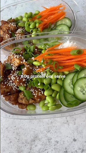 High protein tofu meal prep