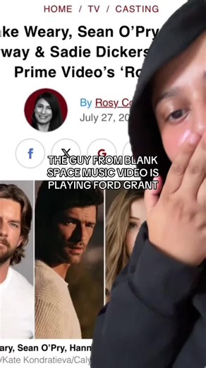 Sean O'Pry Blank Space: Is He Playing Ford Grant in Rosehill Series?