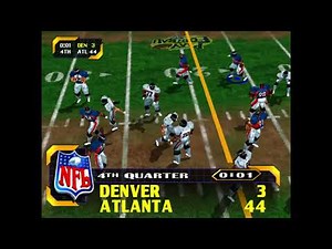 NFL Blitz 2000 Gold Edition (1999) - Denver Broncos vs.Atlanta Falcons