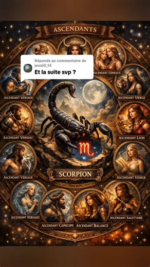 Réponse à @jessiiii_14 Scorpion et les 12 ascendants version ultime Partie 2 #astrologytiktok #horoscopos♌️♑️♈️♍️♉️☯️🕉♎️♓️♊️♏️☦️ #zodiacsigns #horoskop #scorpione