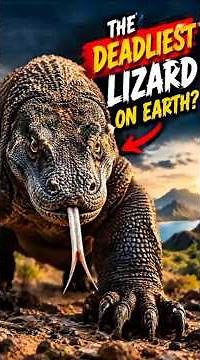 The Komodo Dragon Is More Terrifying Than You Think 🦎😳
