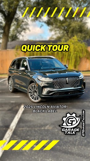 GT: Garage Talk on Instagram: "The last time we had a @lincoln Aviator was a 2022 model, and we called it our “private jet.” Now the 2025 Aviator Black Label returns with a fresh face, updated tech, and premium touches — but at over $90k as tested, does the luxury justify the price? It still delivers power, comfort, and style in abundance, especially with massaging 30-way seats and that 28-speaker Revel audio system. After a week with it, the Aviator remains one of the most comfort-focused 3-row