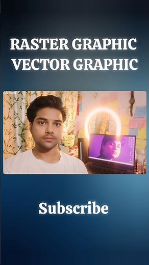 #Raster vs vector graphics #graphicdesign #krishuframes #youtubeshorts