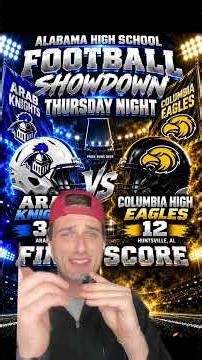 🐘ALABAMA COMMIT STAFFORD WILLIS AND THE ARAB KNIGHTS DOMINATE COLUMBIA 34-12 ON THE ROAD 🔵⚔️