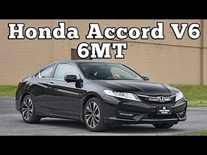 2016 Honda Accord V6 Coupe 6MT: Regular Car Reviews
