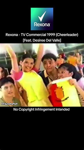 Rexona Cheerleader Commercial 1999 Featuring Desiree Del Valle