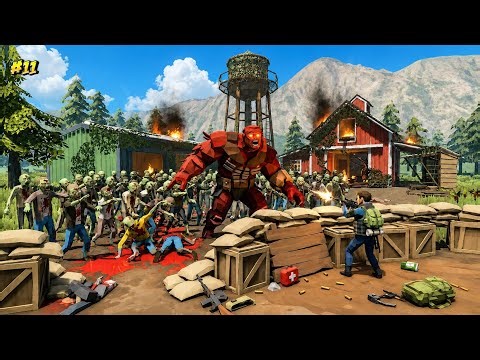 FARMHOUSE FULL OF ZOMBIES 🧟 IN ZOMBIE APOCALYPSE CITY | SURROUNDEAD EP-11