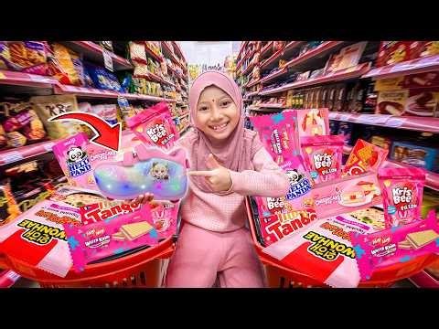 AQILA BUYS ALL PINK SNACKS WEARING PINK ROLLER SKATES