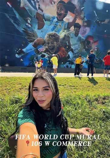 Dallas FIFA World Cup Mural Completed