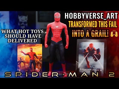 HOT TOYS SPIDER-MAN MODIFIED BY HOBBYVERSE_ART REVIEW ( TOBY MAGUIRE )