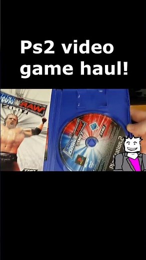 Ps2 haul! WWE SmackDown vs Raw 2007 #ps2 #haul #retrogaming #ps2classic #wwe