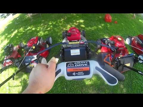 self propell mower Troy built vs Honda vs Toro comparison