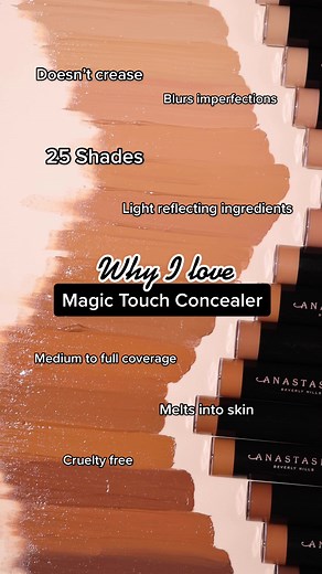 ✨This concealer has got it all✨ #magictouchconcealer #concealer #makeupmusthaves #anastasiabeverlyhills #sephoramusthaves