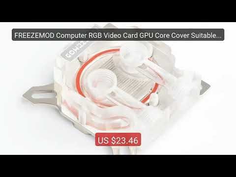 FREEZEMOD Computer RGB Video Card GPU Core Cover Suitable For ... — Hot Deal 2026 | Limited Offer!