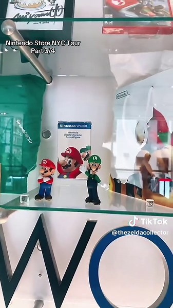 Nintendo Store NYC Tour Legend of Zelda Focused . Part 3 of the Nintendo store nyc tour. This part shows off the cool historical pieces in their center showcase. A Super smash bros invitational ticket, a symphony of the goddess ticket, a poster to commemorate the unveiling of the Link Statue, and even a signed drawing of Mario by the man himself! Shigeru Miyamoto. #Zelda #nintendo #zeldatok #fyp #fypシ