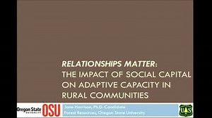 Jane Harrison, Rural Community Development