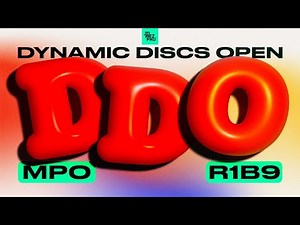 2023 Dynamic Disc Open | MPO R1B9 | Buhr, Clemons, Wysocki, Orum | Jomez Disc Golf