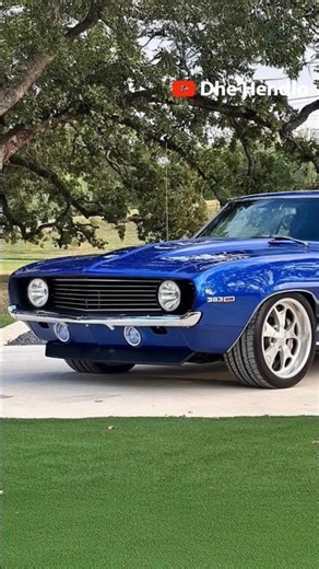 1969 Camaro SS – Midnight Blue Legend 💙🔥