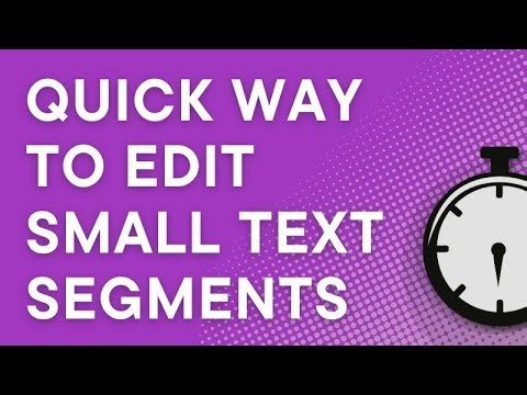 The quick way to edit small segments of PDF text using Adobe Acrobat Pro (2025)