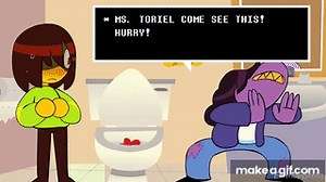 Deltarune Chapter 2 Secret Ending Animated on Make a GIF