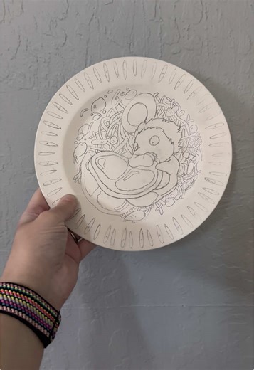Ponyo Plate Art Tutorial: Create Your Own Design