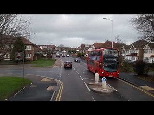 Full Route Visual | London Bus Route 247: Romford Station to Barkingside | 19751, LX11BCU