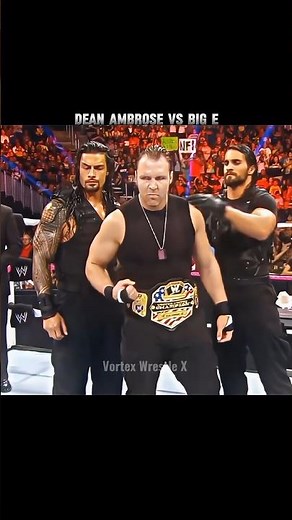 Dean Ambrose vs Big E 🔥☠️| The Usos & Big E Destroy The Shield 🥶😱| Raw 2013 🥵 Edit