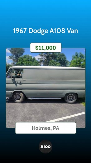 New Listings on Dodge A100! 1.) 1967 Dodge A108 Van located in Holmes, PA - $11,000 2.) 1967 Dodge A100 located in Las Vegas, NV - $4,000 3.) 1969 Dodge A100 located in Lynnwood, WA - $2,800 4.) 1966 Dodge A100 Sportsman Van PRICE REDUCED! located in Spokane, WA - $4,500 To get more info on these Dodge A100s and see more, visit the marketplace section on our website. #dodgea100 #dodgea100forsale #a100forsale #a100 | Dodge A100