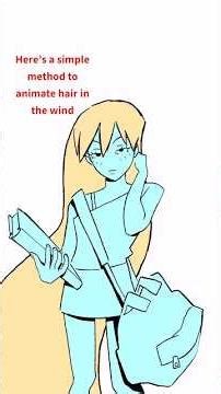 Simple Method to Animate Hair Movement !!!