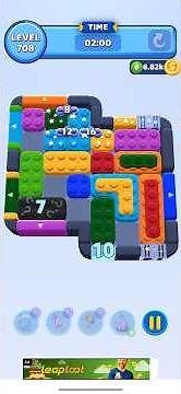 Color Block Jam Level 708 solution #games #colorblockjam #gaming #gameplay
