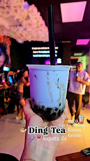 🎮🍜 Ding Tea Augusta, GA is such a fun late-night hang — and we love having another food option that’s open every day until 11PM. Whether you’re stopping in for boba, a refreshing slushie, or something warm like ramen or a bento box, it’s a solid pick when you're out past the usual dinner hours. The kitchen closes at 10:30, so you’ve got time to grab a bite before winding down the night. 🍜 They’ve also added a new free-play arcade section with classic game cabinets — and it’s a great way to ad