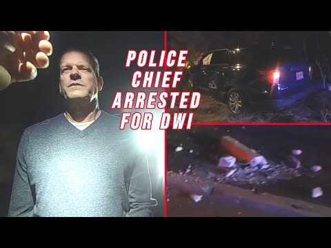Police Chief Arrested for DWI After Drunkenly Crashing Into a Fire Hydrant