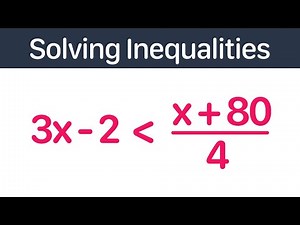 Solve Linear Inequalities | GCSE Maths