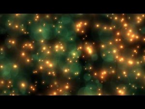 4K 10:00min. Romantic Orange Green Ambient Slow Dance Stars Flying Up 2160 Motion Background AA VFX