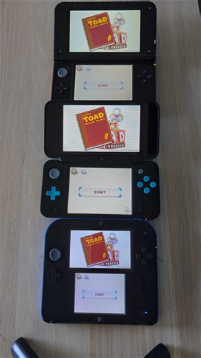 Toad Treasure Tracker- Nintendo 3DS XL vs New 2DS XL vs 2DS Speed Comparison