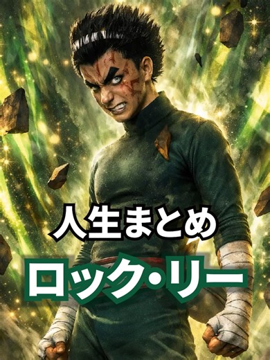 ロック・リーの人生を1分で振り返る