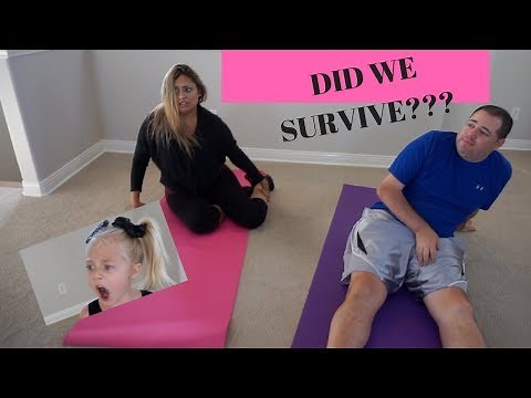 The toughest Yoga class with 4 yr old Everleigh...I AllInTheFoleyFamily