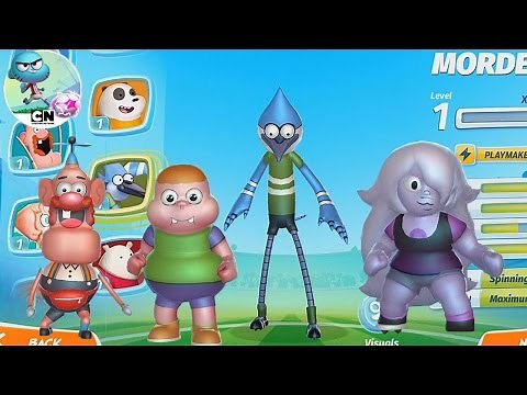 Mordecai VS Amethyst / Cartoon Network Superstar Soccer: Goal (Cartoon Network)