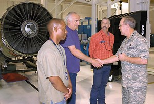 TF33 jet engine shop up and running at Tinker AFB