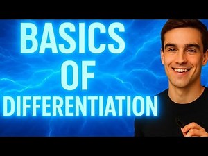 "Basics of Differentiation - Lecture 1 | Complete Beginner’s Guide to Derivatives"