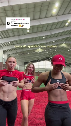 Replying to @💗TYKÉNA💗 wow I repeat a lot of words but here’s a quick d1 athlete core routine 😉 @mo cart @em #coreroutine #absworkout #d1athlete #tutorial #capcut