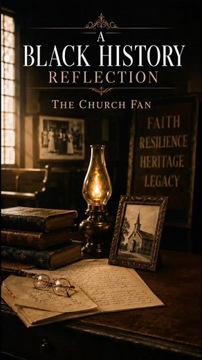 The Church Fan | A Black History Reflection #blackhistory #africanamericanhistory