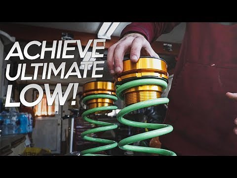 How to Adjust COILOVER RIDE HEIGHT!