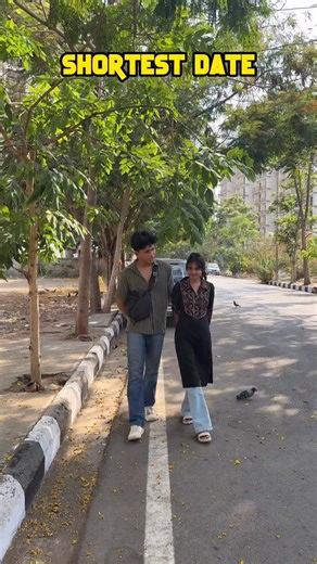 Shorttest Date 🤣 #pinksmile14 | pinksmile14