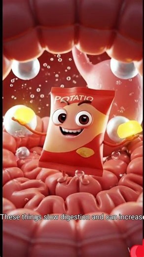 Eating CHIPS can make you sick 😷🤢 #healthylifestyle #health #healthyfood