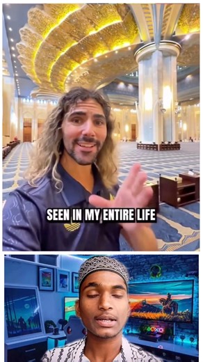 🤩नॉन मुस्लिम ने पहली बार घूम मस्जिद ? #viral #trending #shorts #masjid #shortsviral #youtubeshorts