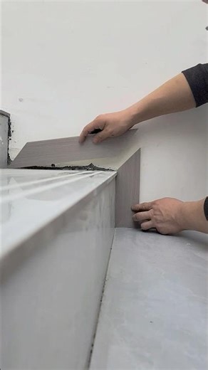 Stair Edge Trim Installation | Clean & Perfect Finish ✨📐